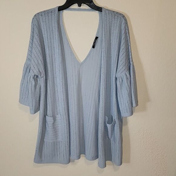 Doe & Rae Sweaters - NWOT Doe & Rae blue cardigan